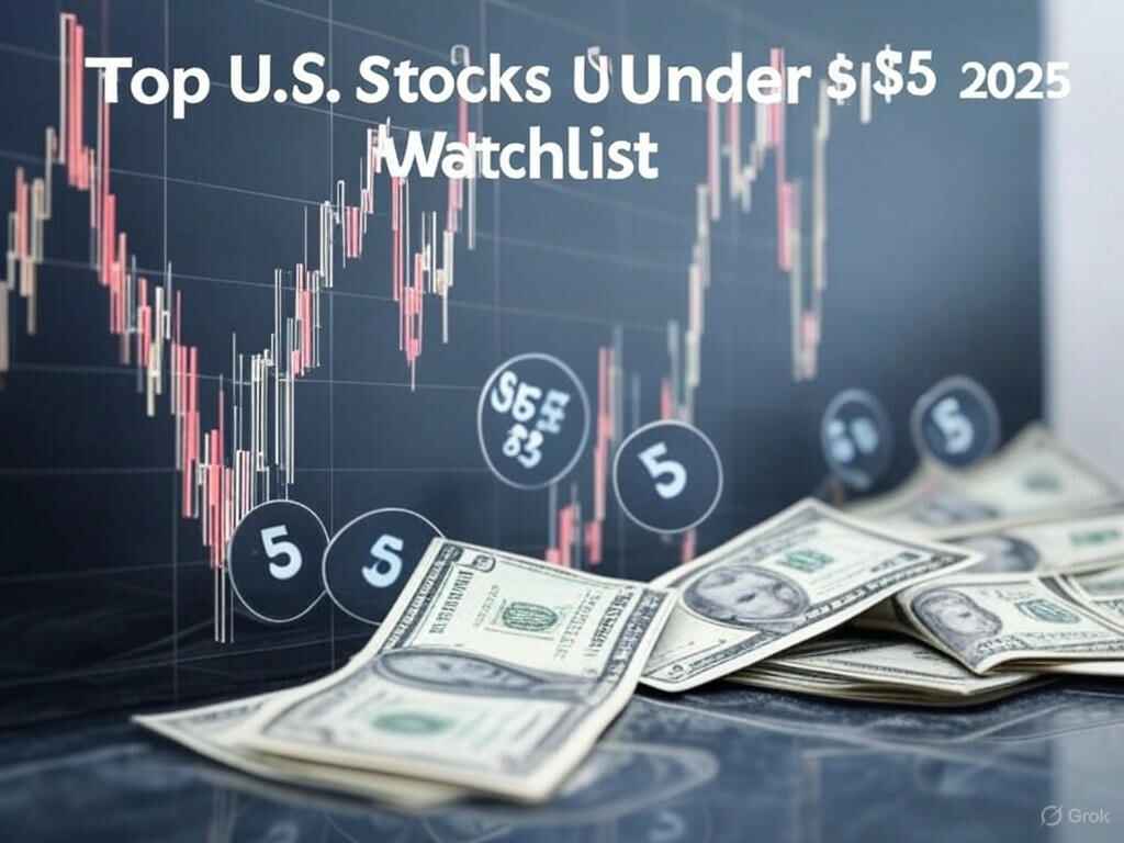 Top U.S. Stocks Under $5