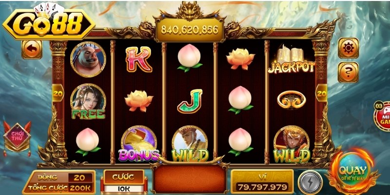 Tây Du Ký GO88 - Slot Game Đình Đám, Săn Phần Thưởng Lớn 4 Các bước tham gia slot game Tây Du Ký đơn giản, nhanh chóng